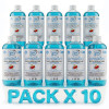 10 X Proton Mouth Piercing Care - Rince-bouche à la chlorhexidine (0.12%) - 500 ml - 16.9 Oz.