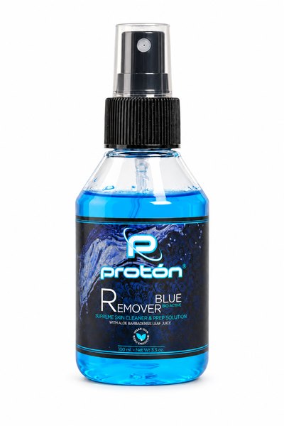 Proton Stencil Remover & Skin Cleanser Blue - 100 ml / 3.4 Oz.